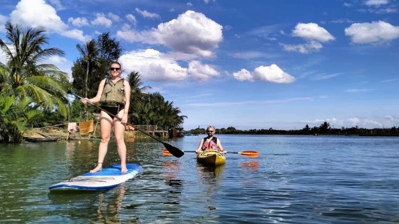 Chèo Sup/Kayak dễ dàng dọc theo sông Cọ (7)